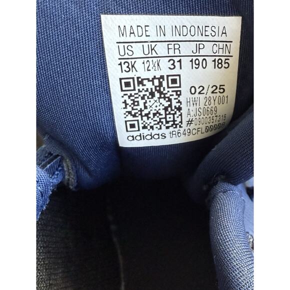 Adidas Kids X_PLRPATH K Shoes Size 13 – Blue Athletic Sneakers - Picture 6 of 6